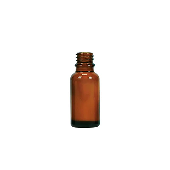 Amber glazen druppelflesjes 25ml - RI02501