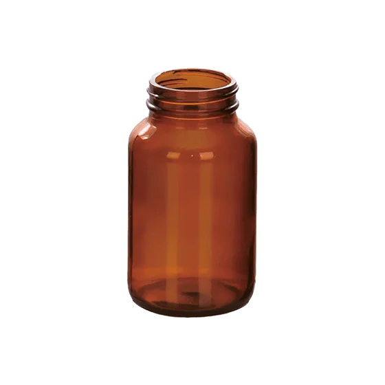 Weithals Tablettenglas braun 300ml -RO30001