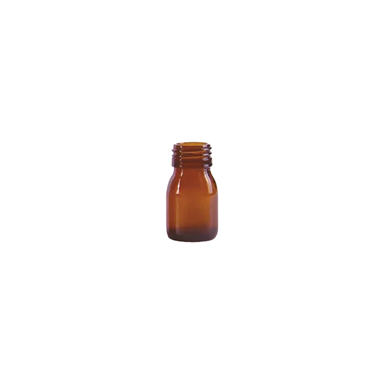 Amber Glass Syrup Bottle 30ml 440301 Redex Glass