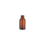 Amber glazen Boston ronde fles 31.3ml - RL03001