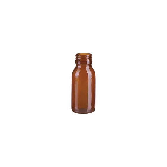 Amber glazen siroopfles 40ml - RJ04001