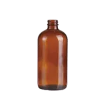 Amber glazen Boston ronde fles 480ml - RL48001