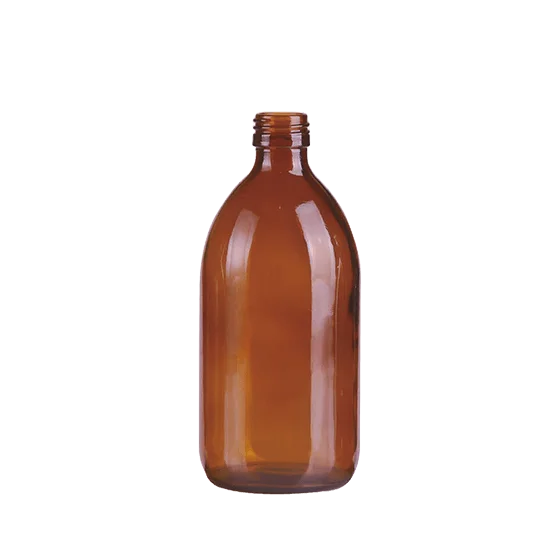 Sirupflasche Braunglas 500ml -RJ50001