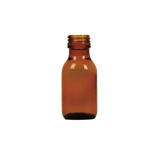 amber glass bottle 60ml 500601 Redex Glass