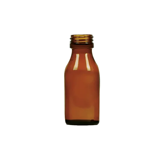 amber glass bottle 60ml 500602 Redex Glass