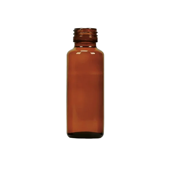 amber glass bottle 90ml 500901 Redex Glass