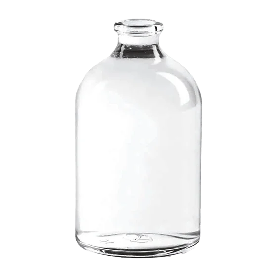 clear glass medicine bottle 100ml 111001 Redex Glass