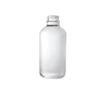 Klarglas Boston Runde Flaschen 120ml - RC12001