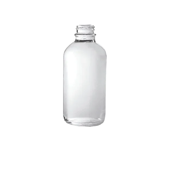 Klarglas Boston Runde Flaschen 180ml - RC18001