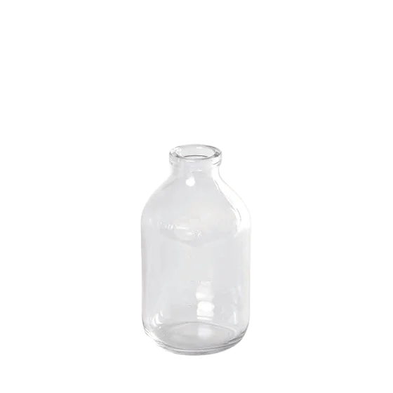 Şeffaf Cam Penisilin Şişesi 250ml - RD25002