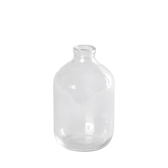 clear glass medicine bottle 500ml 215002 Redex Glass