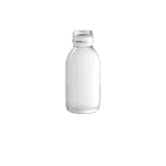 Sirupflasche Klarglas 90ml - RE09001