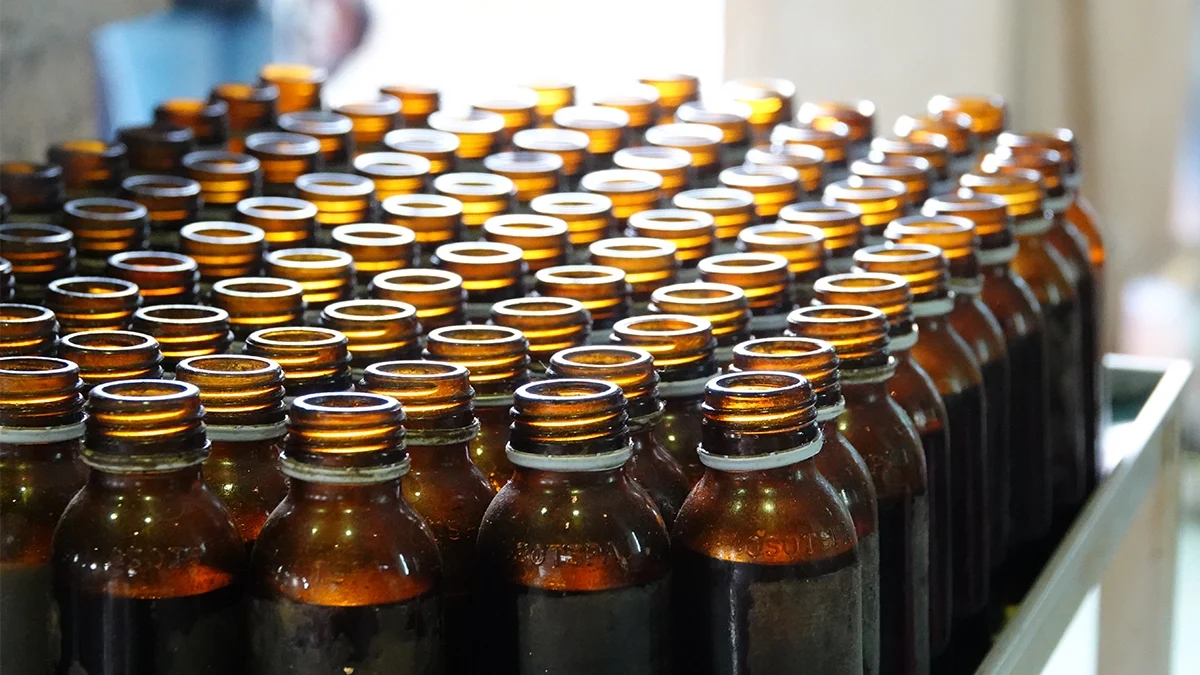 Wholesale Amber Glass Bottles