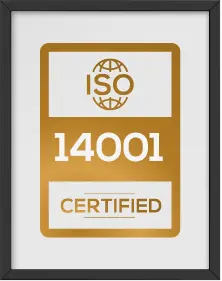 Redex Glass ISO 14001 certification – environmental management standard.